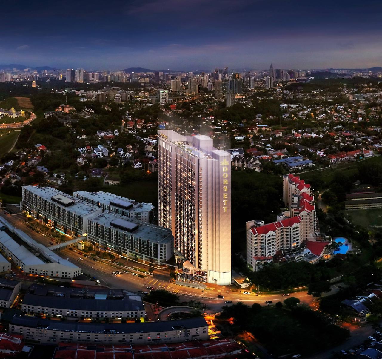 Dorsett Hartamas Kuala Lumpur Exterior foto The 38-storey residential tower