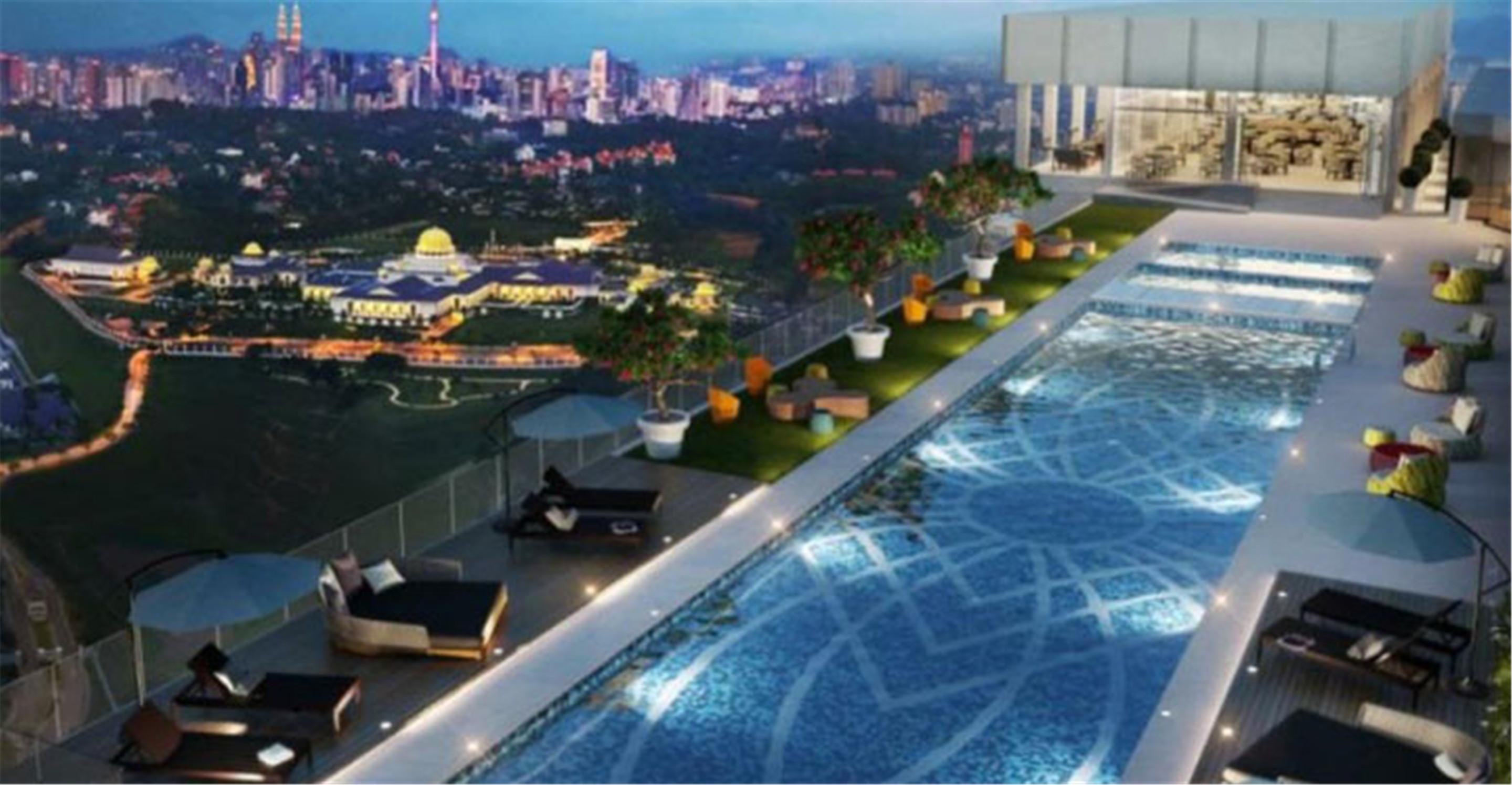 Dorsett Hartamas Kuala Lumpur Exterior foto Sky Pool